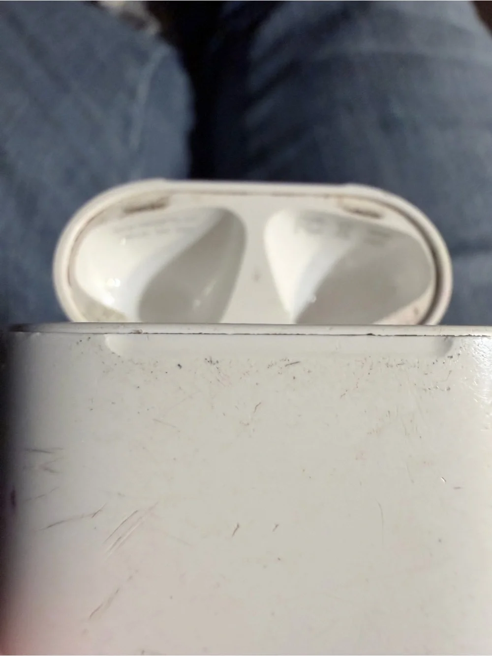 Apple White AirPods Charging Case with Pairing Button parts